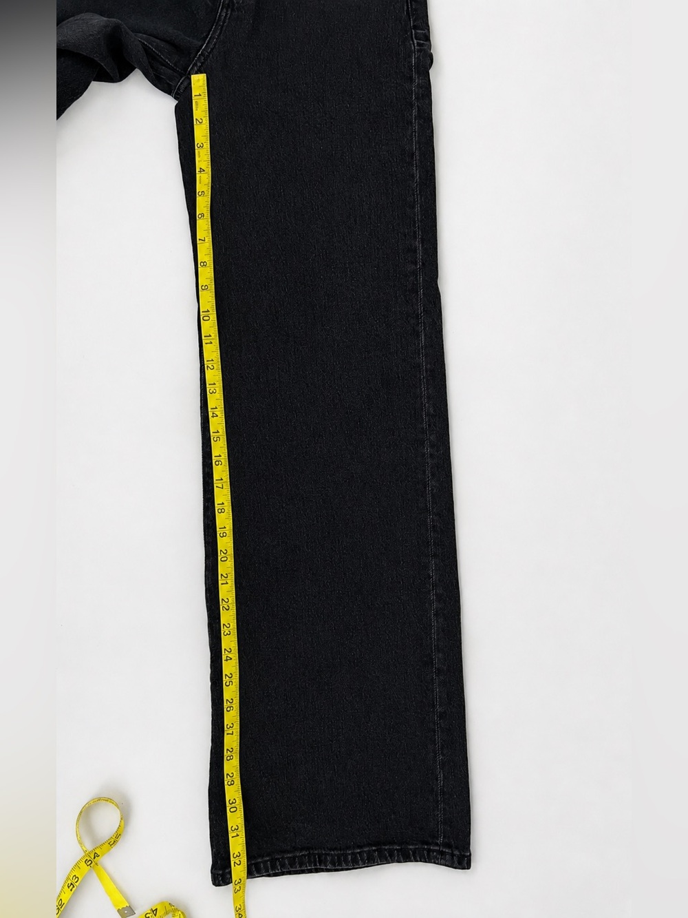 Joe’s Jeans Black The Mia High Rise Wide Leg Denim Jeans in Bewitched 27 - Picture 13 of 15